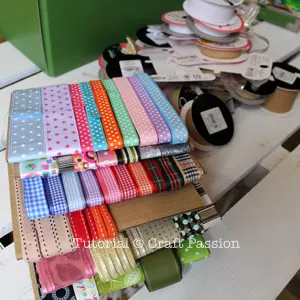 stashed ribbons organizer