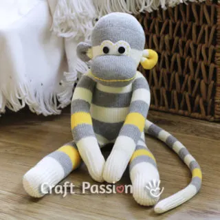 Sock Monkey Sewing Pattern