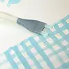 decorative gingham paint effect