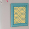 quatrefoil-stenciled-corkboard