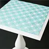 stenciled cake stand DIY paint projects
