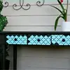 stenciled drawer