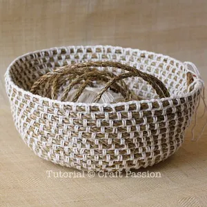 crochet basket