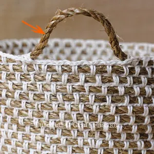 crochet basket
