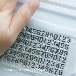 stamping embossed medium ink