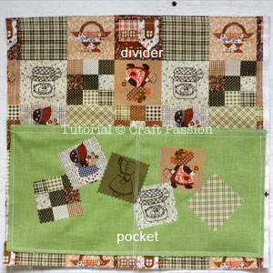 pocket and bag divider