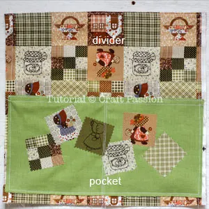 pocket and bag divider