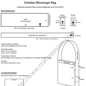 knitting bag