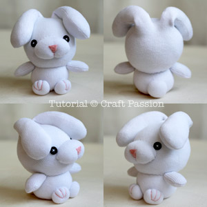 droopy ears sock bunny