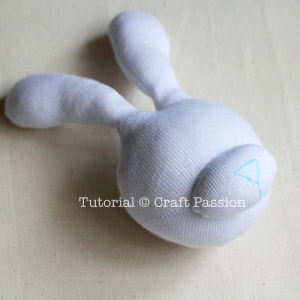sew bunny nose