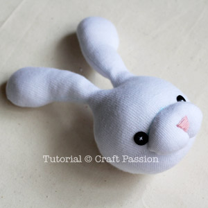 sew bunny eyes