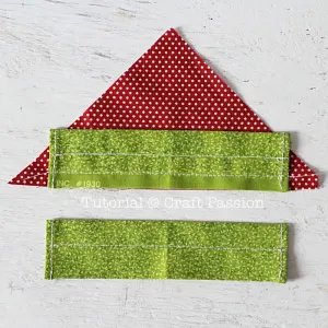 sew strawberry drawstring bag