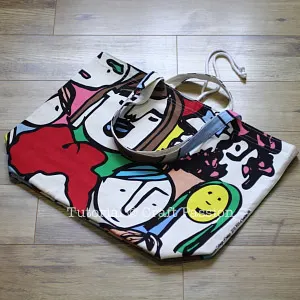 reversible jumbo tote bag