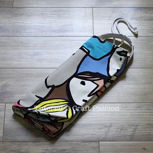 reversible jumbo tote bag