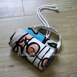 reversible jumbo tote bag