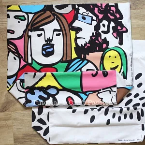 reversible jumbo tote bag