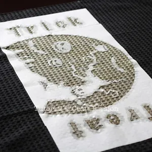 bleaching stencil