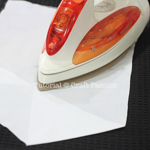 iron to fix fabric paint