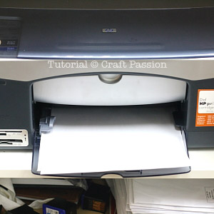 print on freezer paper