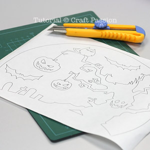 printed stencil freezer paper