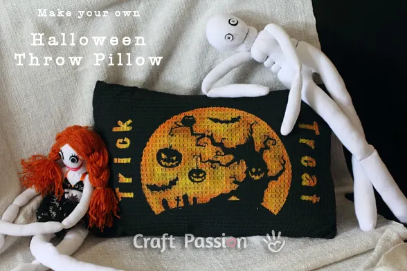 halloween pillow