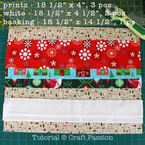 fabric to sew holiday placemat