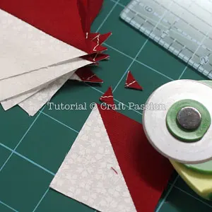trim quilt dog ears