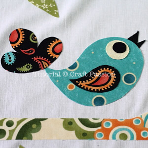 bird applique 3 songbird applique