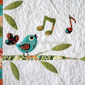 bird applique 5 songbird applique