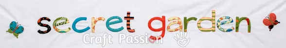 applique font