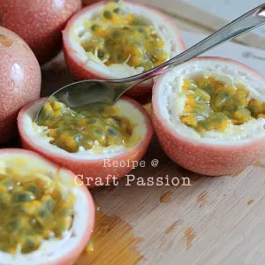 fresh passion fruit