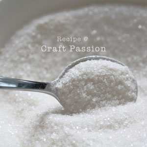 konnyaku powder with sugar