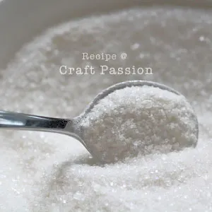 konnyaku powder with sugar