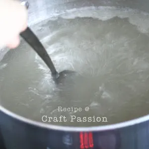 cooking konnyaku jelly liquid