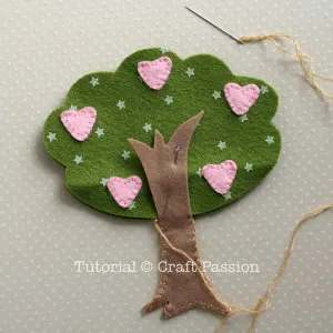 easy tree sewing pattern