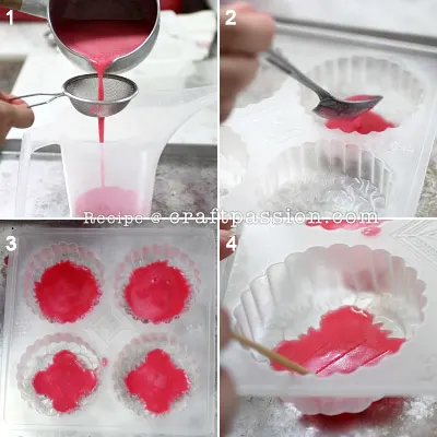 strawberry jelly mooncake