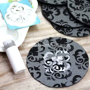 felt coasters