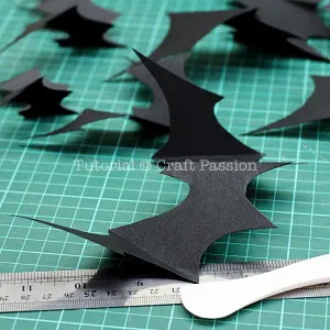 bats flying wall decor