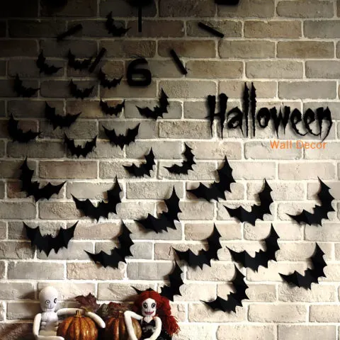 Halloween Wall Decor &ndash; Bats Flying
