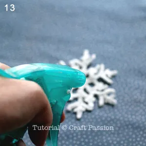 block crochet snowflake