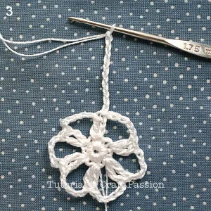 crochet snowflake pattern