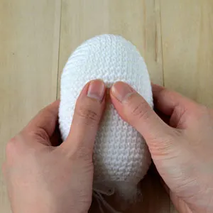 crochet polar bear