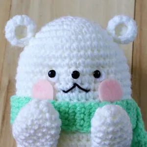 crochet polar bear