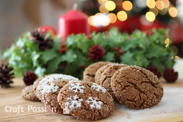 giant gingersnap cookies