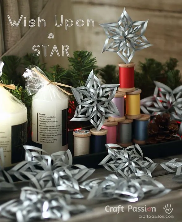 how to make paper stars