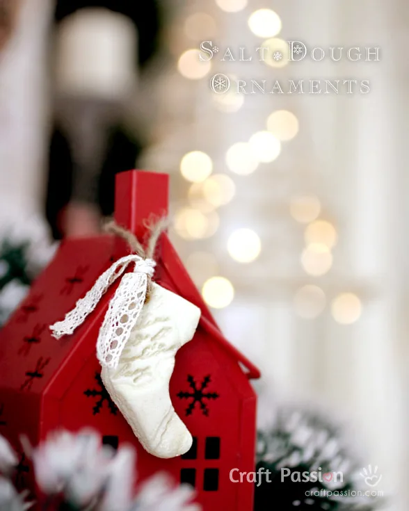 Christmas Crafts salt dough ornaments