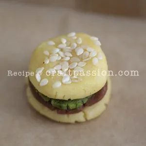 Burger cookie