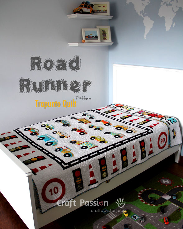 road runner boy quilt