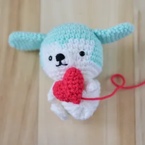 heart amigurumi