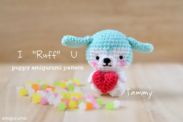 crochet dog amigurumi pattern